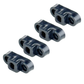 BO Motor Shaft Coupler - Pack of 4 with Nuts, Bolts, and Screws